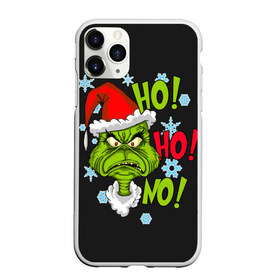Чехол для iPhone 11 Pro Max матовый с принтом Grinch Face No! No! No! в Новосибирске, Силикон |  | christmas | claus | grinch stole | how the | jingle | merry | santa | гринч | гуманоид | диккенс | ктоград | олени | рождество | снежинки | чарльз