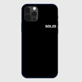 Чехол для iPhone 12 Pro Max с принтом SOLID prod в Новосибирске, Силикон |  | solidproduction