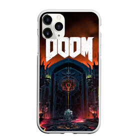 Чехол для iPhone 11 Pro матовый с принтом DOOM - Hellgate в Новосибирске, Силикон |  | doom | eternal | game | gate | hell | horror | ад | врата | дум | игра | персонаж | хоррор | шутер