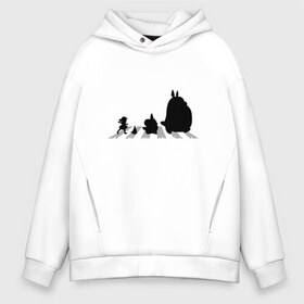 Мужское худи Oversize хлопок с принтом Totoro Beatles в Новосибирске, френч-терри — 70% хлопок, 30% полиэстер. Мягкий теплый начес внутри —100% хлопок | боковые карманы, эластичные манжеты и нижняя кромка, капюшон на магнитной кнопке | abbey road | beatles | forest | friend | ghibli | japan | keeper | miyazaki | music | nature | neigbor | neighbo | rock | totoro | анимация | аниме | битлз | гибли | друг | животные | лес | любовь | милый | мир | миядзаки | музыка | мульт | мультфильм | п