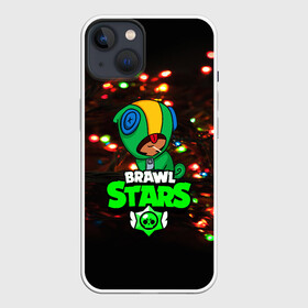Чехол для iPhone 13 с принтом BRAWL STARS НОВОГОДНИЙ в Новосибирске,  |  | 2020 | android | brawl stars | crow | games | leon | mobile game | stars | бравл старс | ворон | игры | леон | мобильные игры