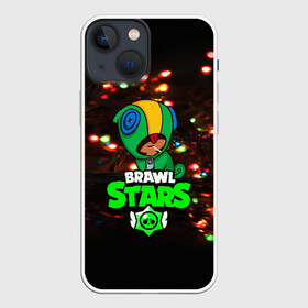 Чехол для iPhone 13 mini с принтом BRAWL STARS НОВОГОДНИЙ в Новосибирске,  |  | 2020 | android | brawl stars | crow | games | leon | mobile game | stars | бравл старс | ворон | игры | леон | мобильные игры