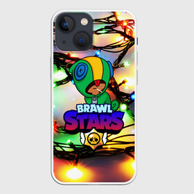 Чехол для iPhone 13 mini с принтом BRAWL STARS НОВОГОДНИЙ в Новосибирске,  |  | 2020 | android | brawl stars | crow | games | leon | mobile game | stars | бравл старс | ворон | игры | леон | мобильные игры