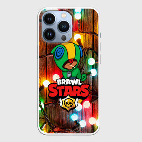 Чехол для iPhone 13 Pro с принтом BRAWL STARS НОВОГОДНИЙ в Новосибирске,  |  | Тематика изображения на принте: 2020 | android | brawl stars | crow | games | leon | mobile game | stars | бравл старс | ворон | игры | леон | мобильные игры