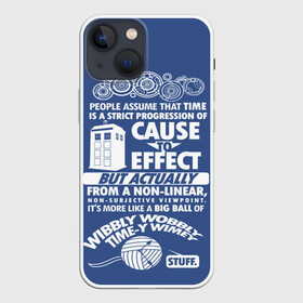 Чехол для iPhone 13 mini с принтом Doctor Who в Новосибирске,  |  | bbc | dimension | dr who | jenna coleman | jodie whittaker | matt smith | relative | resolution | space | tardis | the doctor | time | галлифрей | джоди уиттакер | доктор кто | тардис