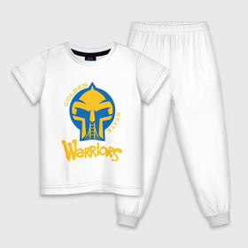 Детская пижама хлопок с принтом Golden State Warriors в Новосибирске, 100% хлопок |  брюки и футболка прямого кроя, без карманов, на брюках мягкая резинка на поясе и по низу штанин
 | and1 | basketball | curry | game | golden state | nba | player | slam dunk | sport | stephen | streetball | team | warriors | баскетбол | баскетболист | игра | игрок | карри | мяч | нба | победа | слэм данк | спорт | стефен | тренер | чемпион