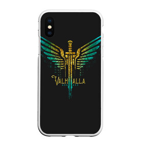 Чехол для iPhone XS Max матовый с принтом Vikings Valhalla в Новосибирске, Силикон | Область печати: задняя сторона чехла, без боковых панелей | floki | history | ivar | lagertha | ragnar lothbrok | rollo | the boneless | valhalla | бескостный | викинги | ивар | история | лагерта | рагнар лодброк | ролло | флоки