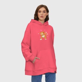 Худи SuperOversize хлопок с принтом Cat Dabbing в Новосибирске, 70% хлопок, 30% полиэстер, мягкий начес внутри | карман-кенгуру, эластичная резинка на манжетах и по нижней кромке, двухслойный капюшон
 | cat | cat dabbing | cat meme | dab | dabbing | meme | даб | интернет приколы | кот | мем | мем с котом | мемасик | мемы | приколы | юмор