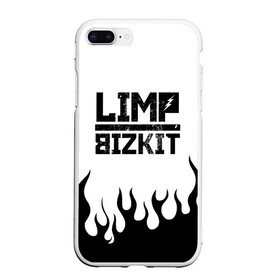 Чехол для iPhone 7Plus/8 Plus матовый с принтом Limp Bizkit в Новосибирске, Силикон | Область печати: задняя сторона чехла, без боковых панелей | bizkit | limp | limp bizkit | music | rock | бизкиты | лимп бизкит | лимпы | липкие письки | музыка | рок