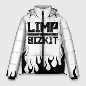 Мужская зимняя куртка 3D с принтом Limp Bizkit в Новосибирске, верх — 100% полиэстер; подкладка — 100% полиэстер; утеплитель — 100% полиэстер | длина ниже бедра, свободный силуэт Оверсайз. Есть воротник-стойка, отстегивающийся капюшон и ветрозащитная планка. 

Боковые карманы с листочкой на кнопках и внутренний карман на молнии. | bizkit | limp | limp bizkit | music | rock | бизкиты | лимп бизкит | лимпы | липкие письки | музыка | рок