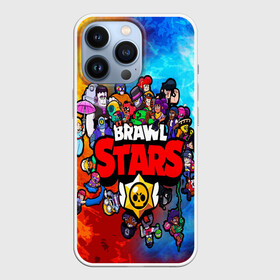 Чехол для iPhone 13 Pro с принтом BrawlStars All heroes в Новосибирске,  |  | brawlstars | leon | битваогней | бравлстарc | игра | игры | леон | мультик