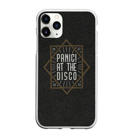 Чехол для iPhone 11 Pro Max матовый с принтом Panic at the disco в Новосибирске, Силикон |  | panic | panic at the disco | pop | pop rock | rock | брендон ури | паника | паника на дискотеке | поп | поп рок | пэники | рок | рокер