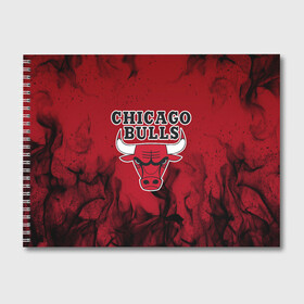 Альбом для рисования с принтом CHICAGO BULLS в Новосибирске, 100% бумага
 | матовая бумага, плотность 200 мг. | 23 | bright | bulls | chicago bulls | fire | flame | heat | jordan | light | logo | michael jordan | nba | paris saint germain | psg | red | sport | wildfire | быки | джордан | искры | лого | майкл джордан | огненный | огонь | пламя | пожар