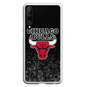 Чехол для Honor P30 с принтом CHICAGO BULLS в Новосибирске, Силикон | Область печати: задняя сторона чехла, без боковых панелей | bulls | chicago | chicago bulls | nba | red bulls | usa | америка | быки | нба | сша | чикаго буллс