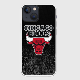 Чехол для iPhone 13 mini с принтом CHICAGO BULLS в Новосибирске,  |  | bulls | chicago | chicago bulls | nba | red bulls | usa | америка | быки | нба | сша | чикаго буллс
