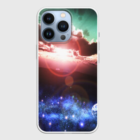 Чехол для iPhone 13 Pro с принтом ЗАКАТ НОЧНОЙ в Новосибирске,  |  | galaxy | nasa | nebula | space | star | абстракция | вселенная | галактика | звезда | звезды | космический | наса | планеты