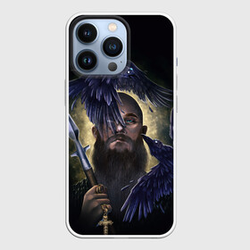 Чехол для iPhone 13 Pro с принтом vikings в Новосибирске,  |  | ragnar | raven | travis fimmel | vikings | викинги | вороны | норвегия | рагнар лодброк | скандинавия | трэвис фиммел