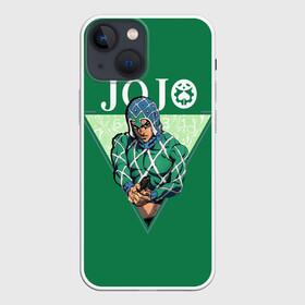 Чехол для iPhone 13 mini с принтом Mista в Новосибирске,  |  | aureo | battle tendency | blood | crusaders | dio | giorno | giovanna | golden | jjba | jojo memes | jojos | jotaro | manga | phantom | stardust | vento aureo | wind | джо джо | манга