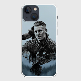 Чехол для iPhone 13 mini с принтом vikings в Новосибирске,  |  | alex hogh andersen | ivar | raven | vikings | алекс хег андерсен | викинги | вороны | ивар | норвегия | скандинавия