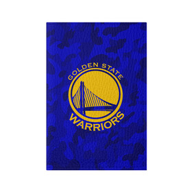 Обложка для паспорта матовая кожа с принтом GOLDEN STATE WARRIORS в Новосибирске, натуральная матовая кожа | размер 19,3 х 13,7 см; прозрачные пластиковые крепления | Тематика изображения на принте: golden state | golden state warriors | gsw | nba | usa | америка | голден стэйт уорриорз | гсв | нба | сша