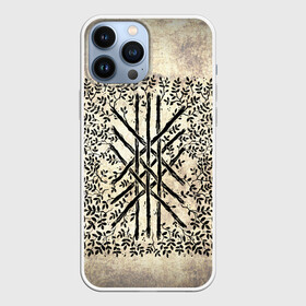Чехол для iPhone 13 Pro Max с принтом Паутина Вирд (матрица судьбы ) в Новосибирске,  |  | good | odinn | viking | vikings | бог | варяги | викинг | викинги | вирд | воин | матрица судьба | один | паутина | русь | скандинавы | славяне | язычник