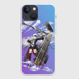 Чехол для iPhone 13 mini с принтом Azur Lane Enterprise and Yorktown в Новосибирске,  |  | anime | azur lane | girl | аниме | девушка | лазурный путь