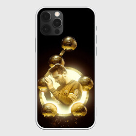Чехол для iPhone 12 Pro Max с принтом Месси шестикратный в Новосибирске, Силикон |  | Тематика изображения на принте: argentina | barcelona | football | golden ball | leo | lionel messi | аргентина | барселона | золотой мяч | лео | лионель месси | футбол