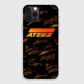 Чехол для iPhone 12 Pro Max с принтом ATEEZ АВТОГРАФЫ в Новосибирске, Силикон |  | ateez | kpop | ёсан | минки | сан | сонхва | уён | хонджун | чонхо | эйтиз | юнхо