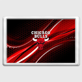 Магнит 45*70 с принтом CHICAGO BULLS в Новосибирске, Пластик | Размер: 78*52 мм; Размер печати: 70*45 | bulls | chicago | chicago bulls | nba | red bulls | usa | америка | быки | нба | сша | чикаго буллс