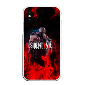 Чехол для iPhone XS Max матовый с принтом RESIDENT EVIL 3 в Новосибирске, Силикон | Область печати: задняя сторона чехла, без боковых панелей | ada wong | biohazard | leon | nemesis | project resistance | raccoon city | re | re3 | resident evil | resident evil 3 | rpd | stars | umbrella | ада вонг | амбрелла | немезис | ужасы