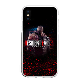 Чехол для iPhone XS Max матовый с принтом RESIDENT EVIL 3 в Новосибирске, Силикон | Область печати: задняя сторона чехла, без боковых панелей | ada wong | biohazard | leon | nemesis | project resistance | raccoon city | re | re3 | resident evil | resident evil 3 | rpd | stars | umbrella | ада вонг | амбрелла | немезис | ужасы