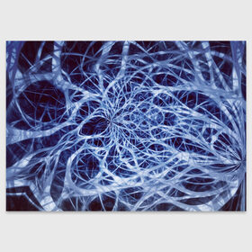 Поздравительная открытка с принтом Nerves в Новосибирске, 100% бумага | плотность бумаги 280 г/м2, матовая, на обратной стороне линовка и место для марки
 | nerves | абстрактно | абстрактные | абстрактный | абстракция | нейронная | неон | неонка | неоновые | нерв | нервная | нервы | объёмные | объёмный | светящиеся | светящийся | сетка | сеть | система