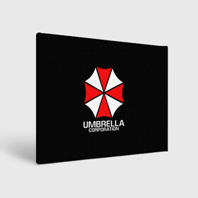 Холст прямоугольный с принтом UMBRELLA CORP | АМБРЕЛЛА КОРП в Новосибирске, 100% ПВХ |  | ada wong | biohazard | leon | nemesis | project resistance | raccoon city | re | re3 | resident evil | resident evil 3 | rpd | stars | umbrella | ада вонг | амбрелла | немезис | ужасы