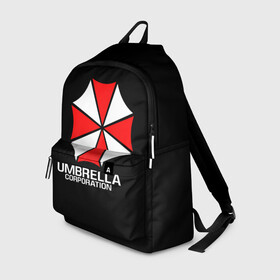 Рюкзак 3D с принтом UMBRELLA CORP | АМБРЕЛЛА КОРП в Новосибирске, 100% полиэстер | лямки с регулируемой длиной, сверху петелька, чтобы рюкзак можно было повесить на вешалку. Основное отделение закрывается на молнию, как и внешний карман. Внутри два дополнительных кармана, один из которых закрывается на молнию. По бокам два дополнительных кармашка | ada wong | biohazard | leon | nemesis | project resistance | raccoon city | re | re3 | resident evil | resident evil 3 | rpd | stars | umbrella | ада вонг | амбрелла | немезис | ужасы