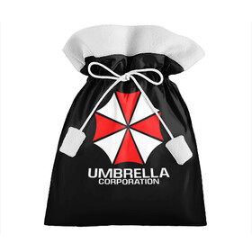 Подарочный 3D мешок с принтом UMBRELLA CORP | АМБРЕЛЛА КОРП в Новосибирске, 100% полиэстер | Размер: 29*39 см | ada wong | biohazard | leon | nemesis | project resistance | raccoon city | re | re3 | resident evil | resident evil 3 | rpd | stars | umbrella | ада вонг | амбрелла | немезис | ужасы