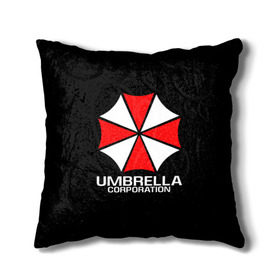 Подушка 3D с принтом UMBRELLA CORP | АМБРЕЛЛА КОРП в Новосибирске, наволочка – 100% полиэстер, наполнитель – холлофайбер (легкий наполнитель, не вызывает аллергию). | состоит из подушки и наволочки. Наволочка на молнии, легко снимается для стирки | ada wong | biohazard | leon | nemesis | project resistance | raccoon city | re | re3 | resident evil | resident evil 3 | rpd | stars | umbrella | ада вонг | амбрелла | немезис | ужасы