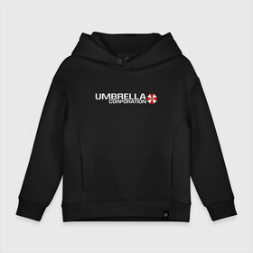 Детское худи Oversize хлопок с принтом UMBRELLA CORP | АМБРЕЛЛА (НА СПИНЕ) в Новосибирске, френч-терри — 70% хлопок, 30% полиэстер. Мягкий теплый начес внутри —100% хлопок | боковые карманы, эластичные манжеты и нижняя кромка, капюшон на магнитной кнопке | Тематика изображения на принте: ada wong | biohazard | leon | nemesis | project resistance | raccoon city | re | re3 | resident evil | resident evil 3 | rpd | stars | umbrella | ада вонг | амбрелла | немезис | ужасы