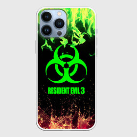 Чехол для iPhone 13 Pro Max с принтом RESIDENT EVIL 3 в Новосибирске,  |  | Тематика изображения на принте: biohazard | biohazard 7 | crocodile | fang | game | hand | monster | new umbrella | resident evil | resident evil 7 | umbrella | umbrella corp | umbrella corporation | zombie | обител