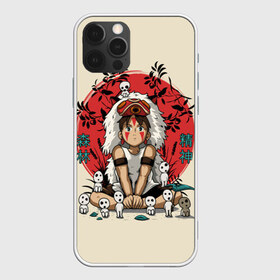 Чехол для iPhone 12 Pro Max с принтом Princess Mononoke в Новосибирске, Силикон |  | Тематика изображения на принте: eboshi | ghibli | hayao | hime | lady | miyazaki | mononoke | princess | studio | аситака | волчица | гибли | дух леса | мононоке | моро | сан