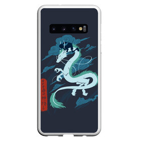 Чехол для Samsung Galaxy S10 с принтом Princess Mononoke в Новосибирске, Силикон | Область печати: задняя сторона чехла, без боковых панелей | eboshi | ghibli | hayao | hime | lady | miyazaki | mononoke | princess | studio | аситака | волчица | гибли | дух леса | мононоке | моро | сан