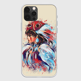 Чехол для iPhone 12 Pro Max с принтом Princess Mononoke в Новосибирске, Силикон |  | Тематика изображения на принте: eboshi | ghibli | hayao | hime | lady | miyazaki | mononoke | princess | studio | аситака | волчица | гибли | дух леса | мононоке | моро | сан