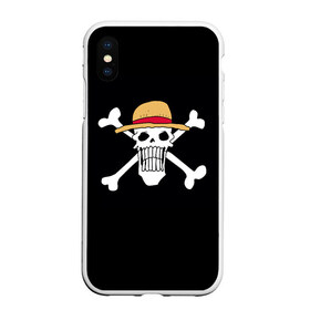 Чехол для iPhone XS Max матовый с принтом One Piece в Новосибирске, Силикон | Область печати: задняя сторона чехла, без боковых панелей | lucy | luffy monkey | mugiwara | one piece | straw hat | большой куш | ван пис | луффи | одним куском