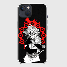 Чехол для iPhone 13 с принтом Мелиодас в Новосибирске,  |  | anime | meliodas | nanatsu no taizai | seven deadly sins | аниме | мелиодас