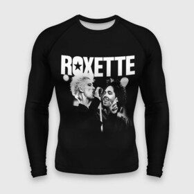 Мужской рашгард 3D с принтом Roxette в Новосибирске,  |  | pop | rock | roxette | мари фредрикссон | пер гессле | поп | поп рок. евро поп | рок | роксет | роксэт