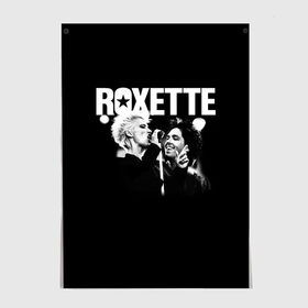 Постер с принтом Roxette в Новосибирске, 100% бумага
 | бумага, плотность 150 мг. Матовая, но за счет высокого коэффициента гладкости имеет небольшой блеск и дает на свету блики, но в отличии от глянцевой бумаги не покрыта лаком | pop | rock | roxette | мари фредрикссон | пер гессле | поп | поп рок. евро поп | рок | роксет | роксэт