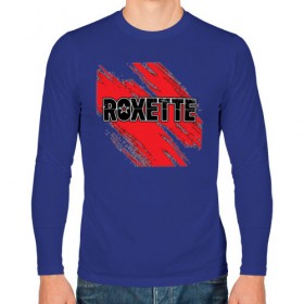 Мужской лонгслив хлопок с принтом Roxette в Новосибирске, 100% хлопок |  | roxette | европоп | музыка | поп | ро | рок | роксэт