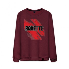 Мужской свитшот хлопок с принтом Roxette в Новосибирске, 100% хлопок |  | roxette | европоп | музыка | поп | ро | рок | роксэт
