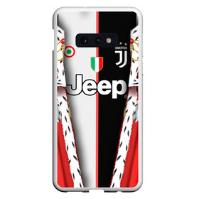 Чехол для Samsung S10E с принтом King Juventus в Новосибирске, Силикон | Область печати: задняя сторона чехла, без боковых панелей | Тематика изображения на принте: champions league | juventus | king | spain | королевство | король | лига чемпионов | роналдо | ювентус