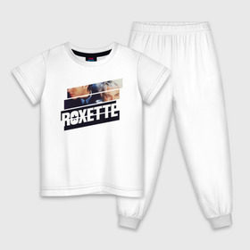 Детская пижама хлопок с принтом Roxette в Новосибирске, 100% хлопок |  брюки и футболка прямого кроя, без карманов, на брюках мягкая резинка на поясе и по низу штанин
 | Тематика изображения на принте: 