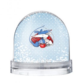 Снежный шар с принтом Влюбленные милые мышки в Новосибирске, Пластик | Изображение внутри шара печатается на глянцевой фотобумаге с двух сторон | 